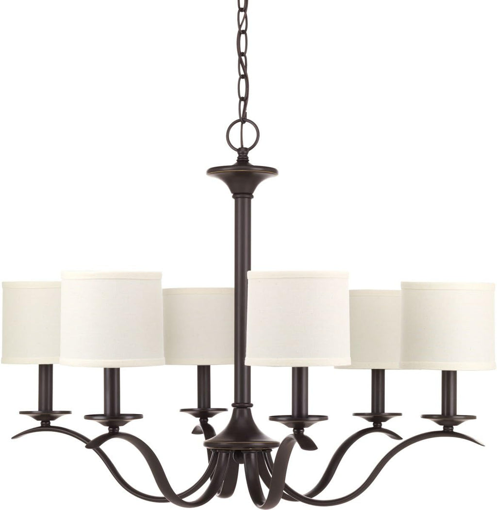 Antique Bronze 6-60W Chandelier Z5906