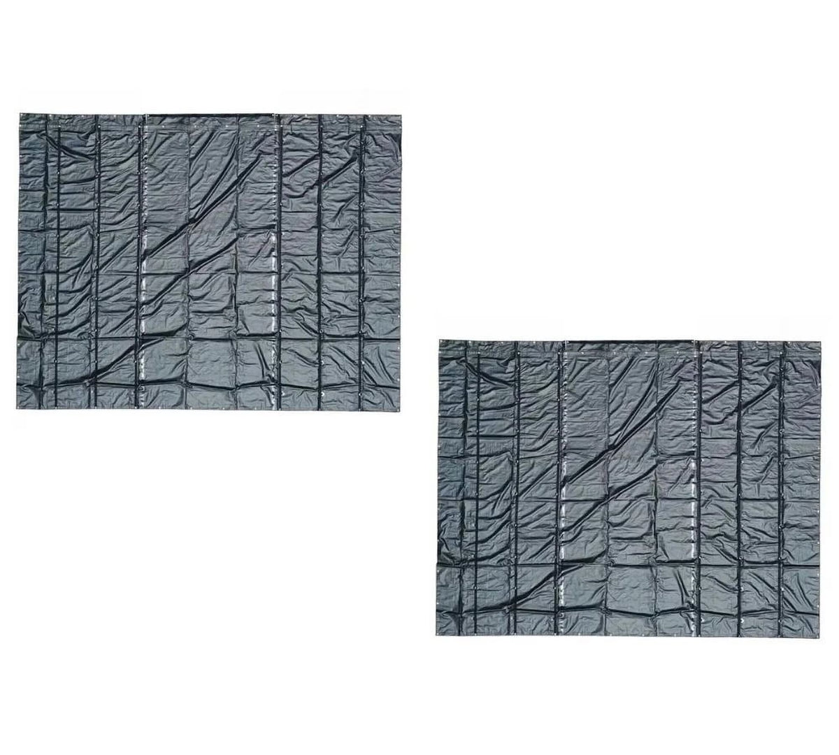 2 Pack 20' x 24' Heavy Duty Flatbed Truck Tarps Z57743