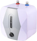 1500W 8L 110V Compact Instant Electric Tank Hot Water Heater IPX4 Mini Tankless Shower 75 ℃ A94627
