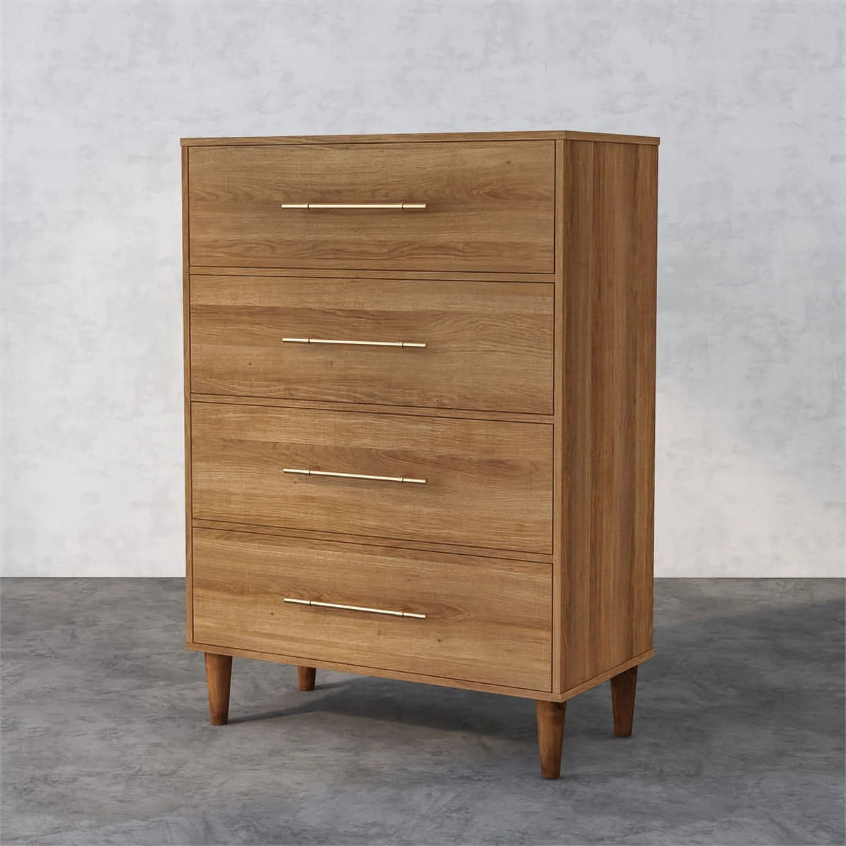Farmhouse Wood 4-Drawer Chest X5457