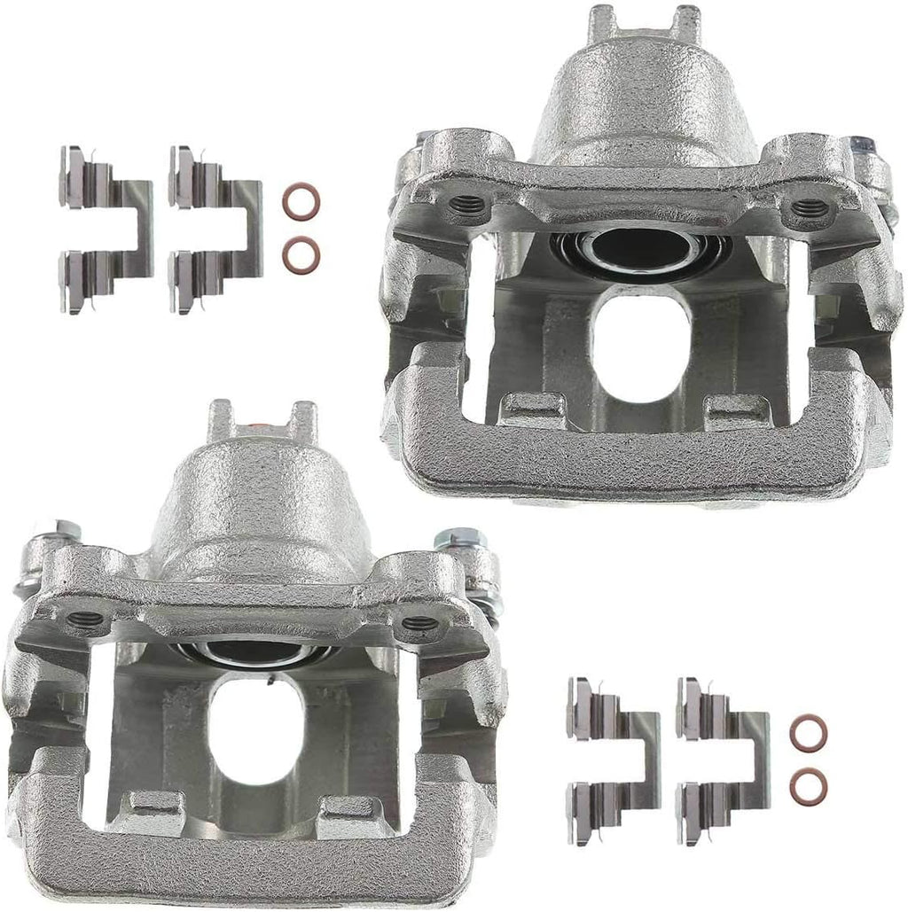 Disc Brake Caliper Assembly with Bracket Rear Left Driver Side Pack of 2 R900514