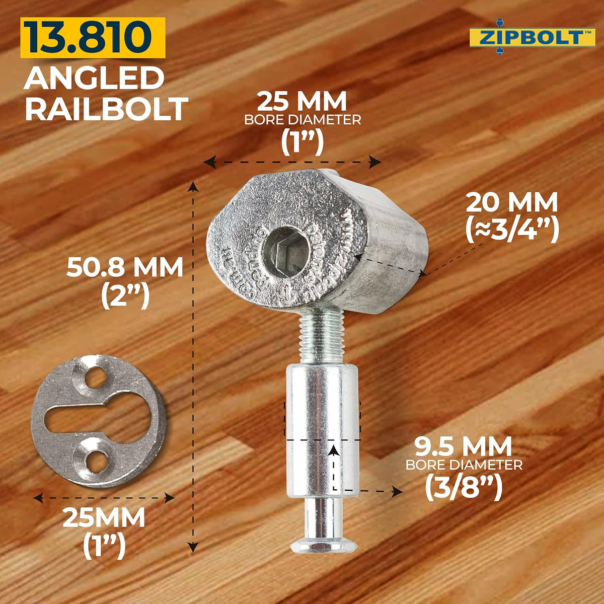5 Pack Slipfix Railbolt I68439