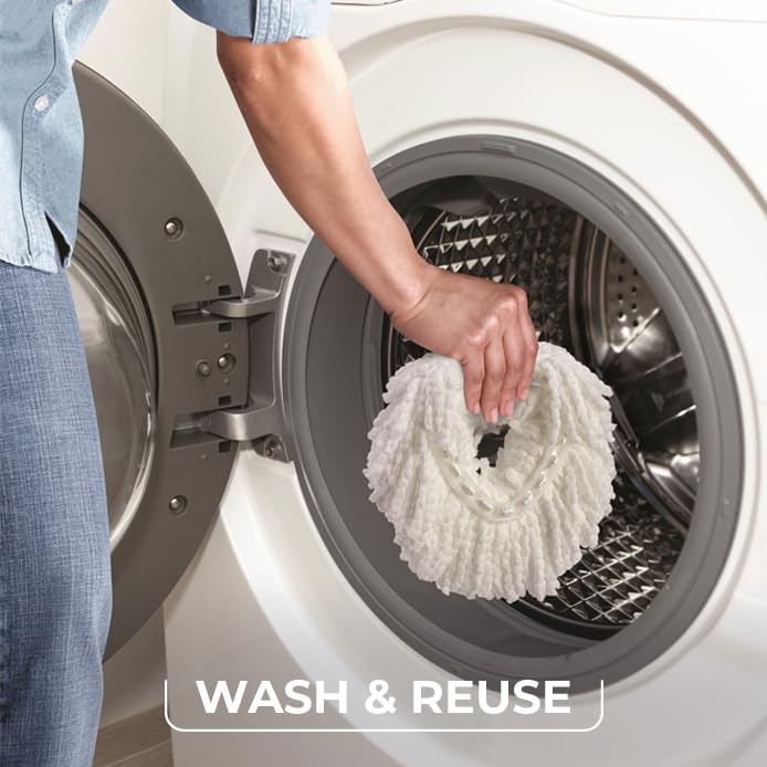 Microfiber Spin Mop Refill Pack of 4 X50492