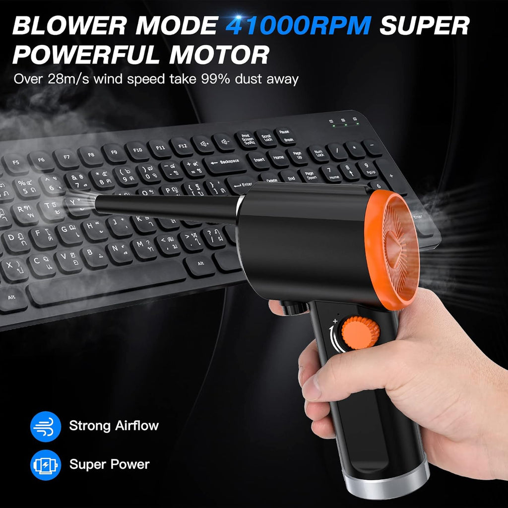 Cordless Electric Air Duster D9232