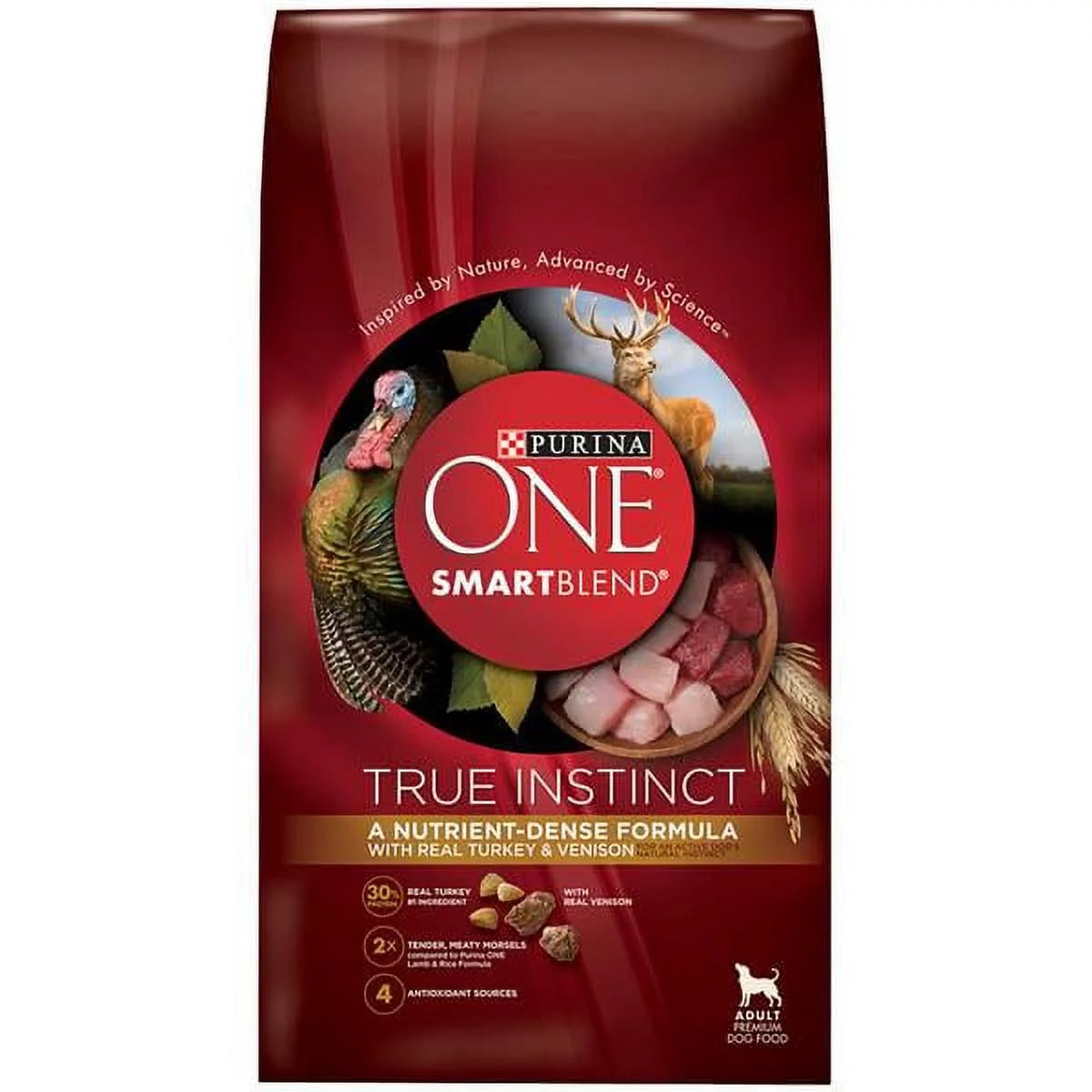 Real Turkey and Venison Formula Dog Food W4440