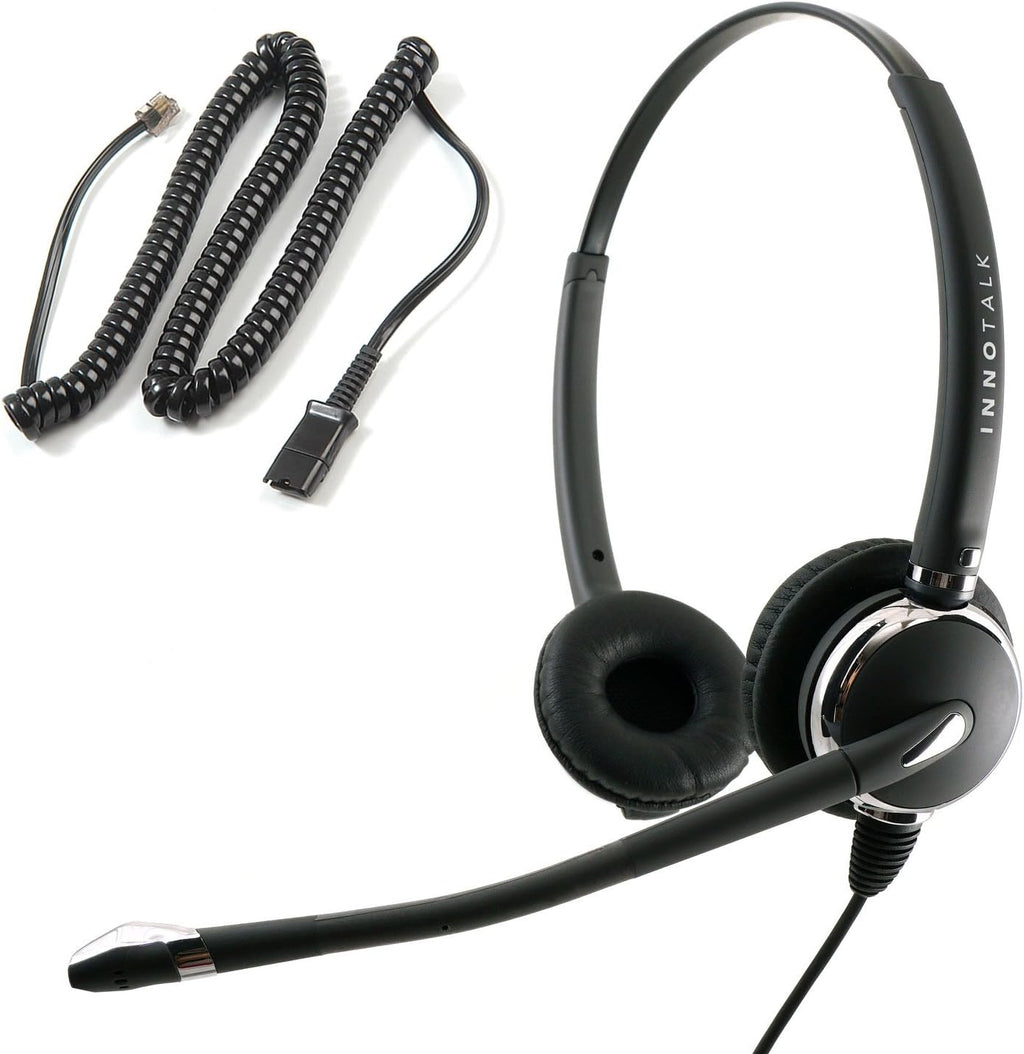 Binaural Headset with Noise Cancelling Mic P7605