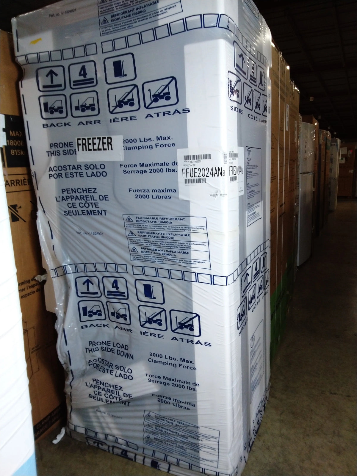 20 CU FT. Upright Freezer with Auto-Close Doors A542235