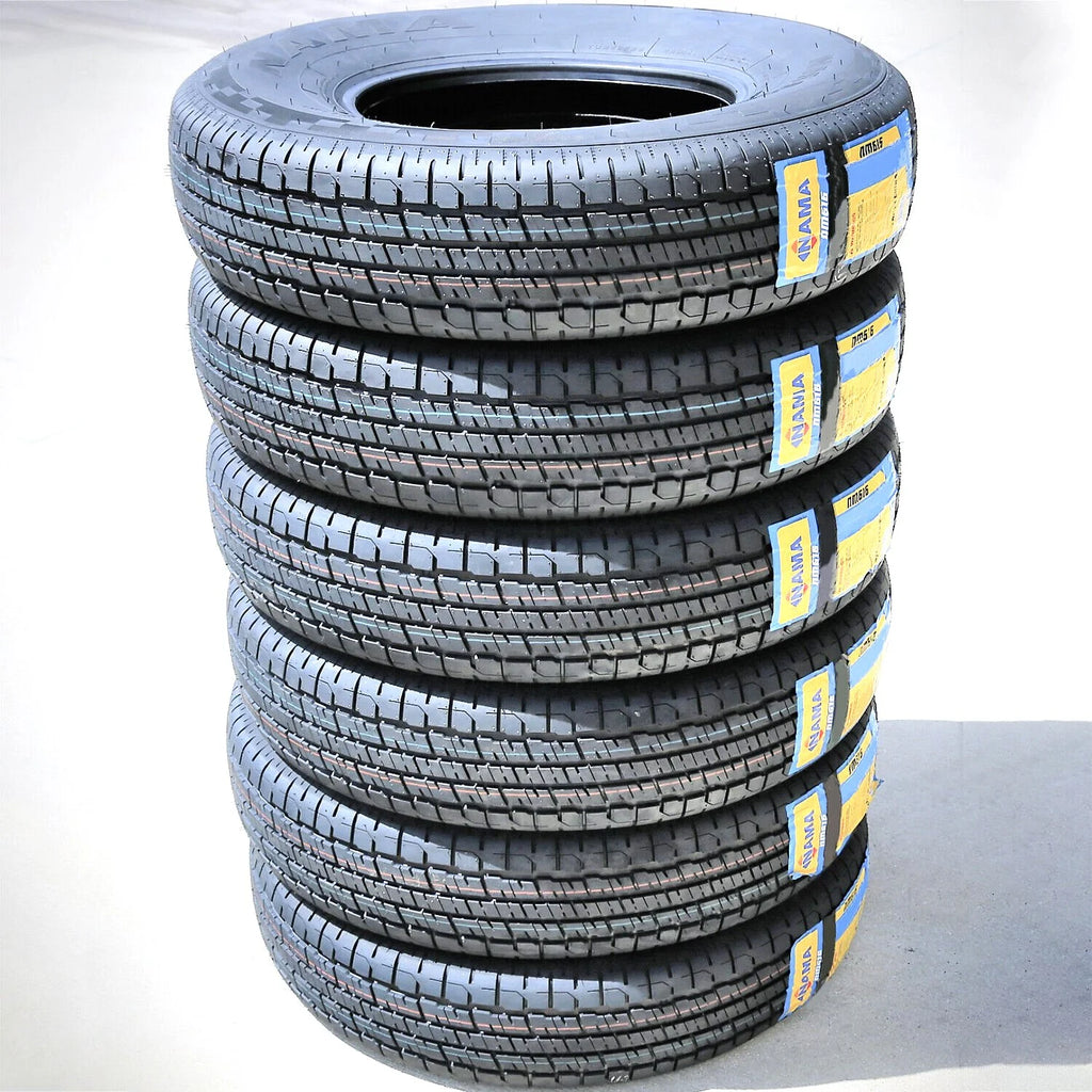 Semi-Steel ST 205/75R14 Load D 8 Ply Trailer Tire A5702