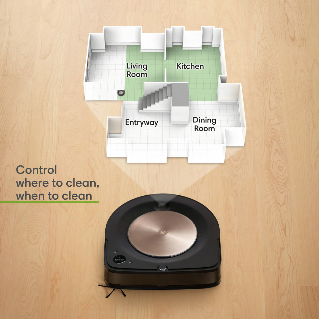 Robot Vacuum with Wi-Fi Connected Smart Mapping G190025
