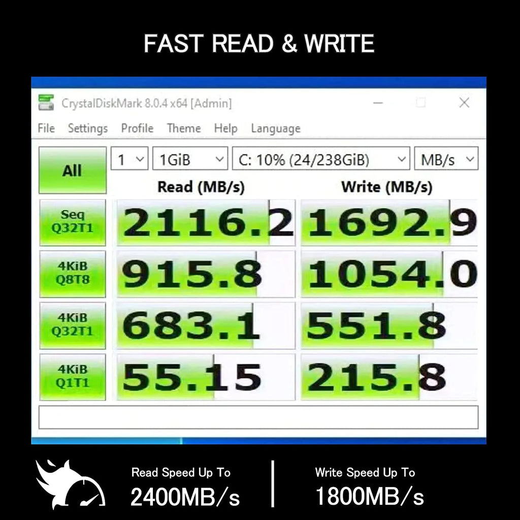 512GB M.2 2230 NVMe PCIe Gen 3.0X4 Internal Solid State Drive A7624