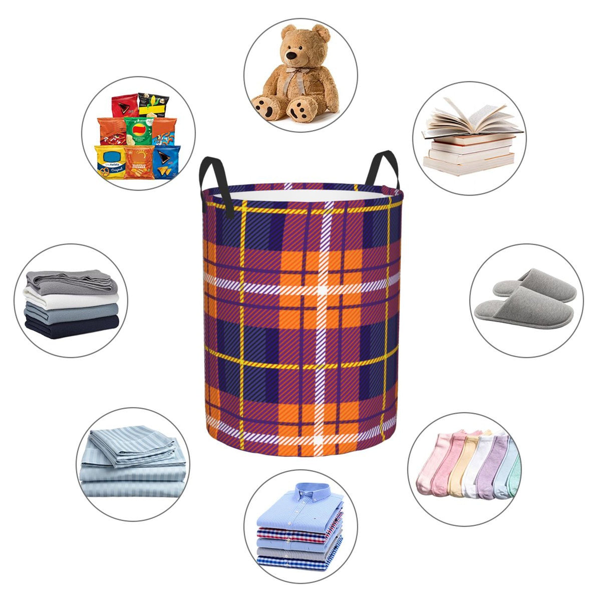 Waterproof Laundry Hamper with Handle O50941