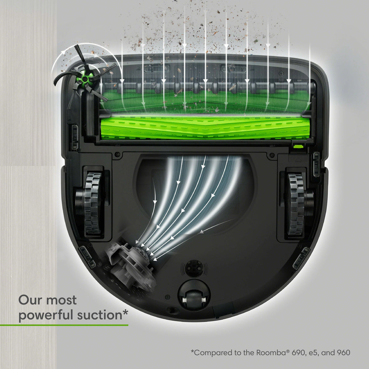 Robot Vacuum with Wi-Fi Connected Smart Mapping G190025