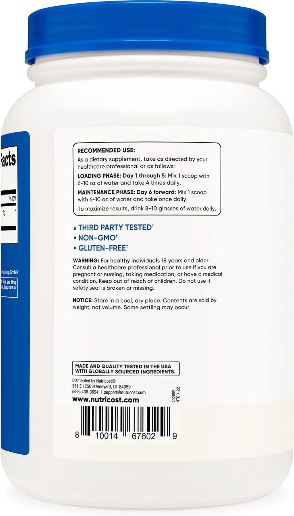 Creatine Monohydrate 1KG G4621