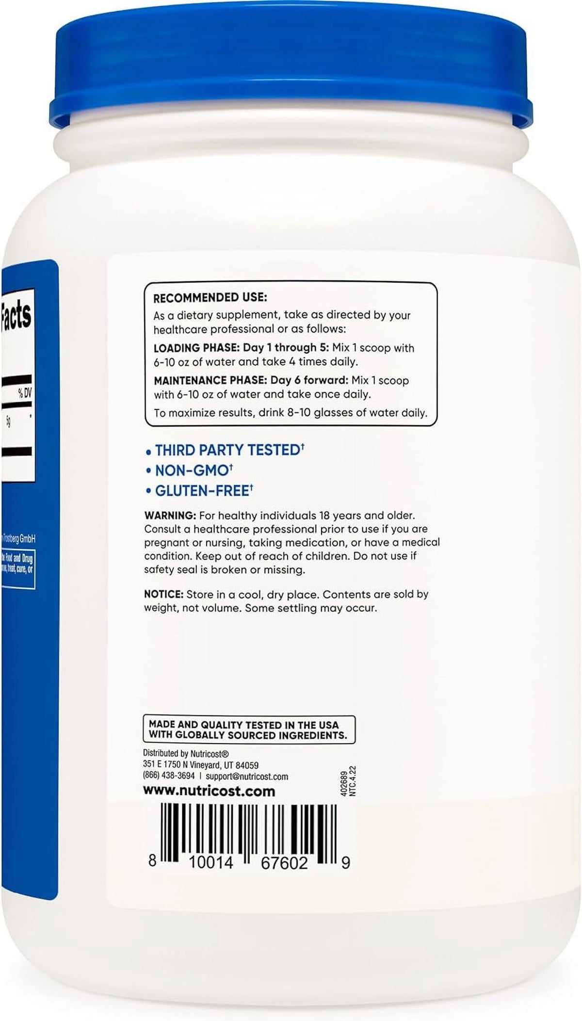 Creatine Monohydrate 1KG G4621