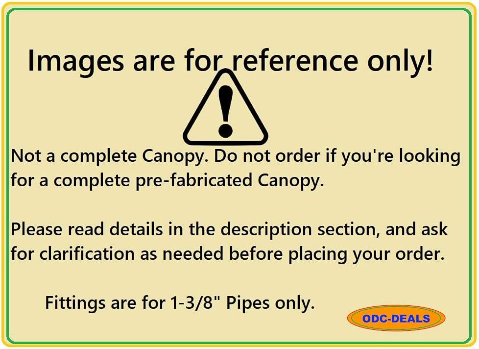 High Peak Canopy Fittings Kit 6-Leg-9pc J396967