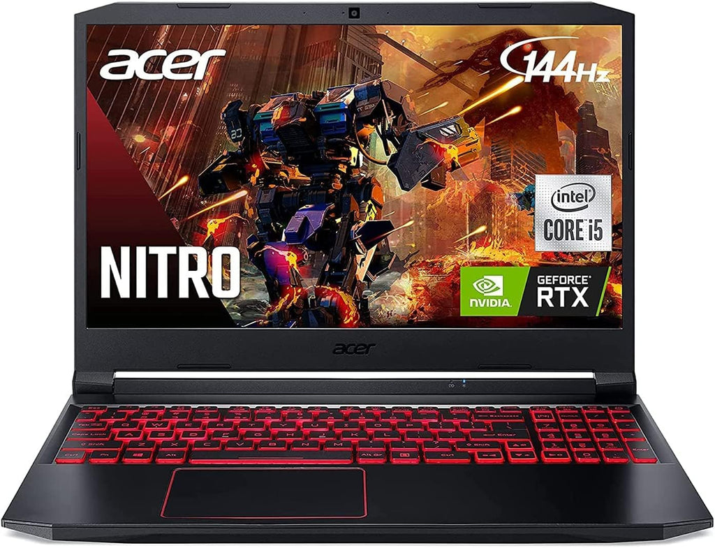 Black 15.6" FHD 144Hz Gaming Laptop with Intel Core i5, GeForce RTX 3050, 16GB RAM 512GB SSD C953