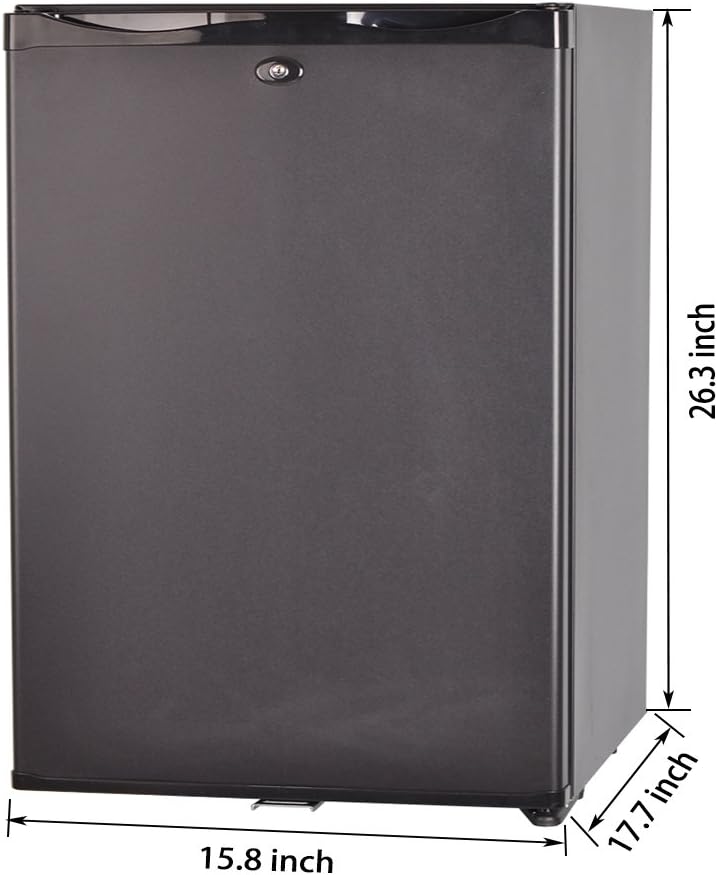 110V 1.6 Cu.Ft Compact Refrigerator with Reversible Door, Black P8761