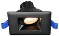 2 inch Square Regressed Gimbal 5.5W LED 4000K Black J149102