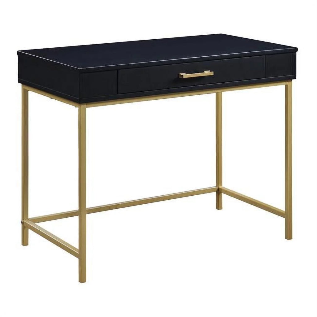 36" Contemporary Wood Writing Desk B1996