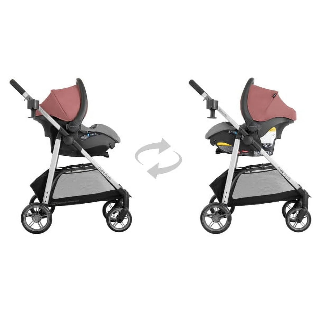Pink Modular Travel System with Infant Car Seat P4756