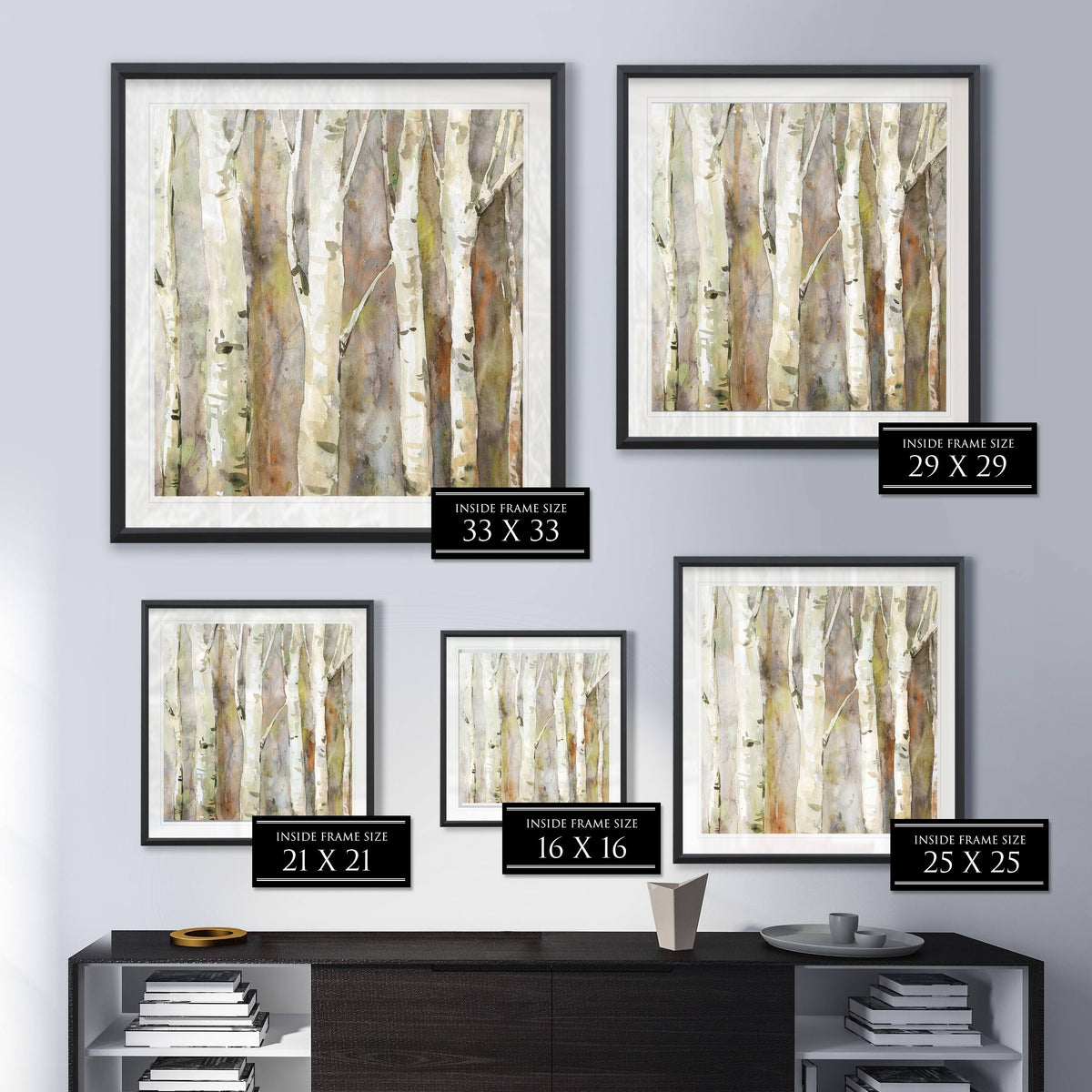 Framed Giclee Print 28x28 Z22426