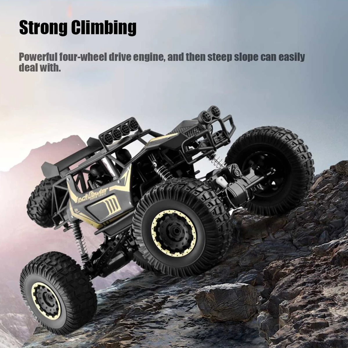20'' 4WD RC Rock Crawler Remote Control Car L398