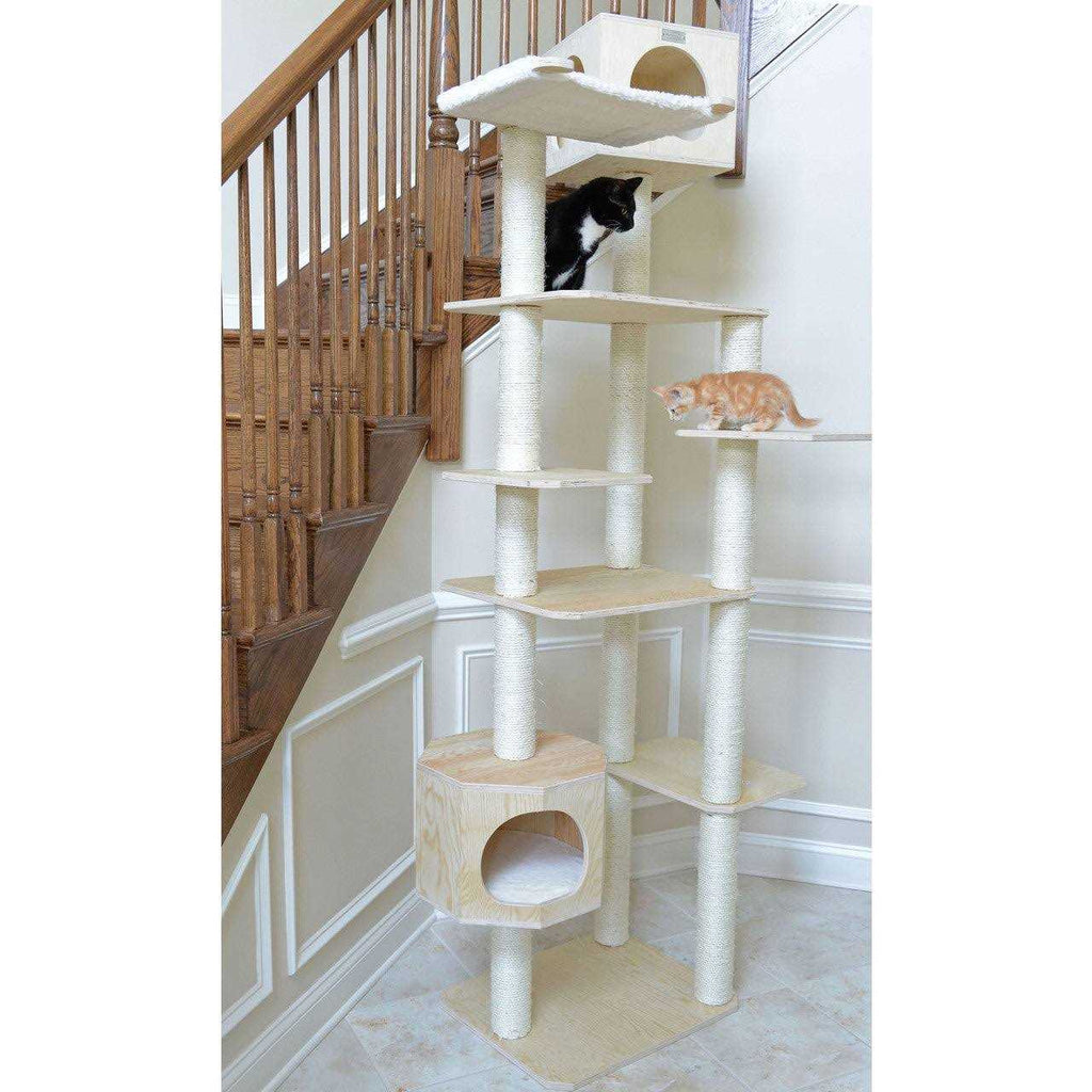 89-Inch Seven Levels Real Wood Cat Tree S977