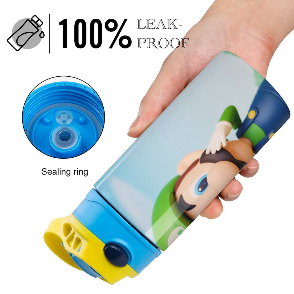 Insulated Stainless Steel Water Bottle With Straw N36095