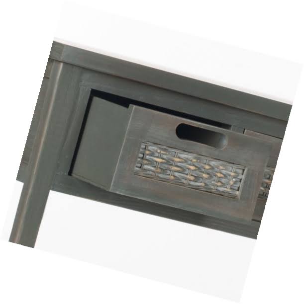 French Grey 3 Drawer Console L98497