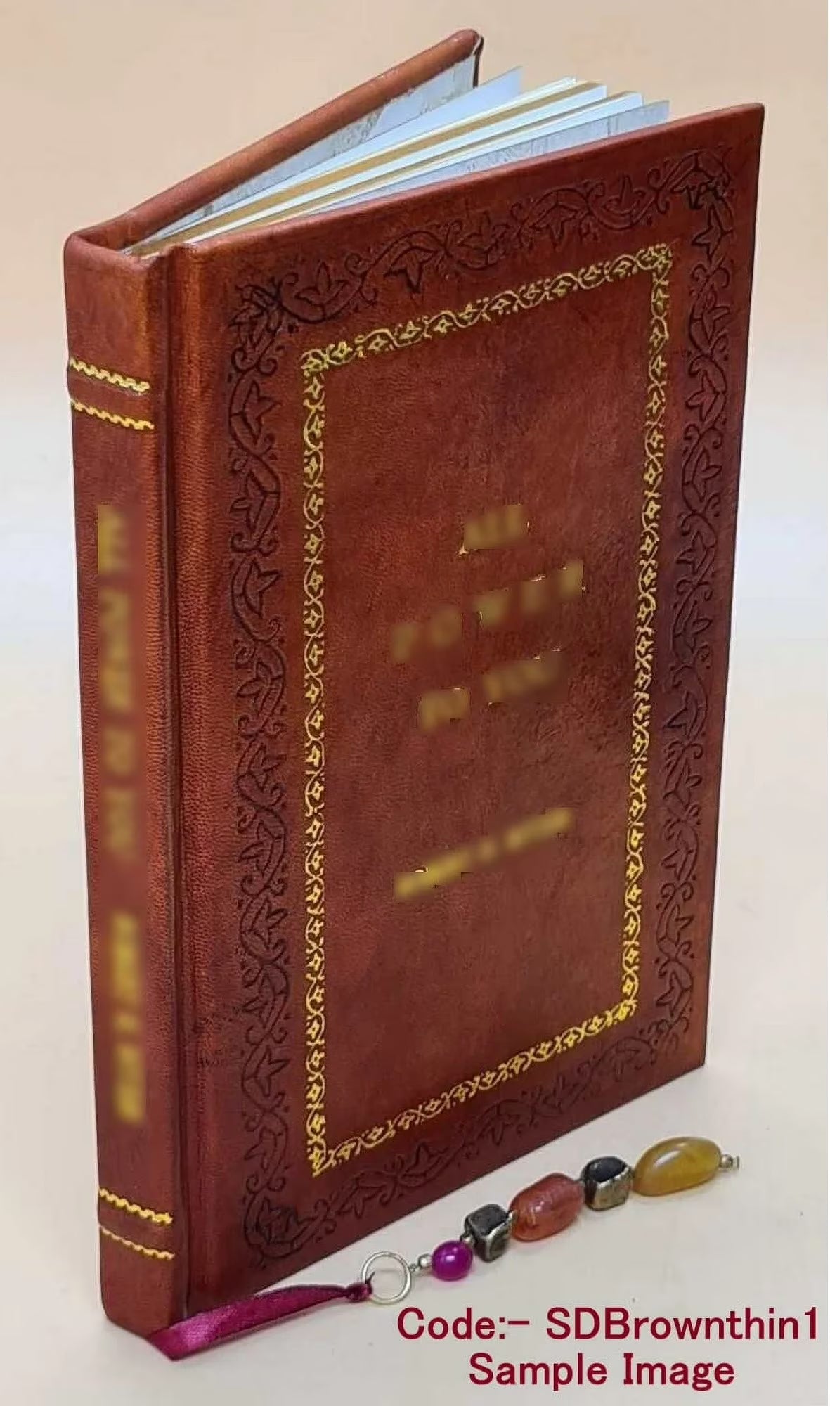 Premium Leather Bound Book T49770
