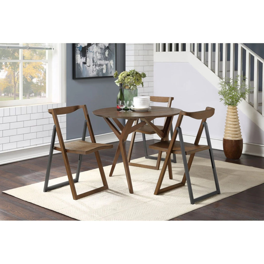 Adjustable Round Wood Dining Coffee Table S26068