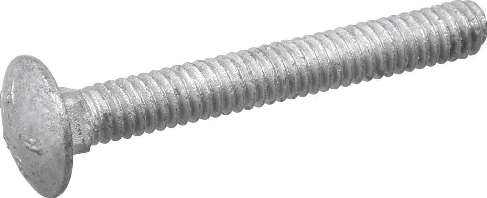 1/2-in x 2-1/2-in Galvanized Coarse Thread Carriage Bolt B77262