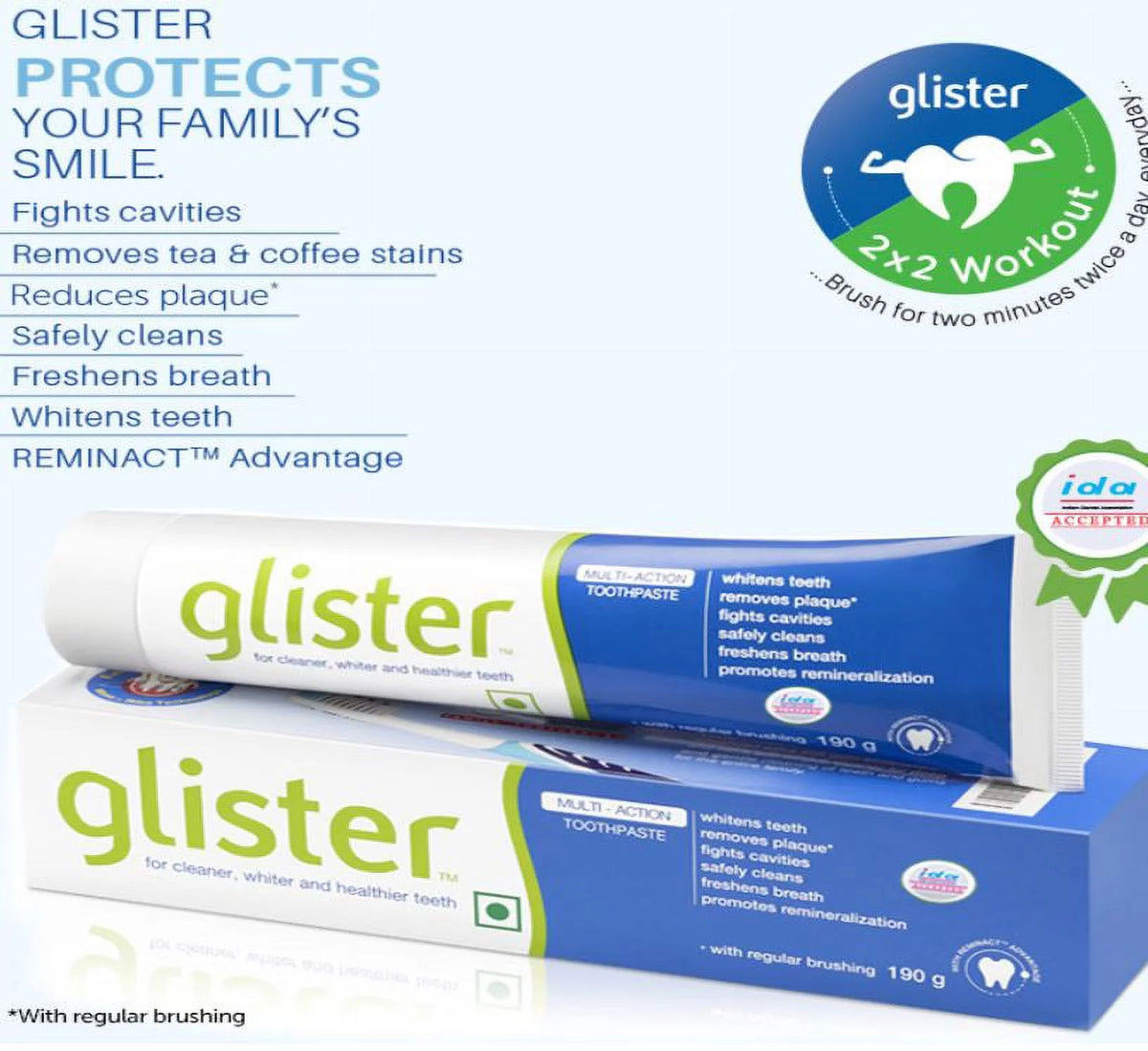 3 Pack 190 gm Toothpaste Tubes U432737