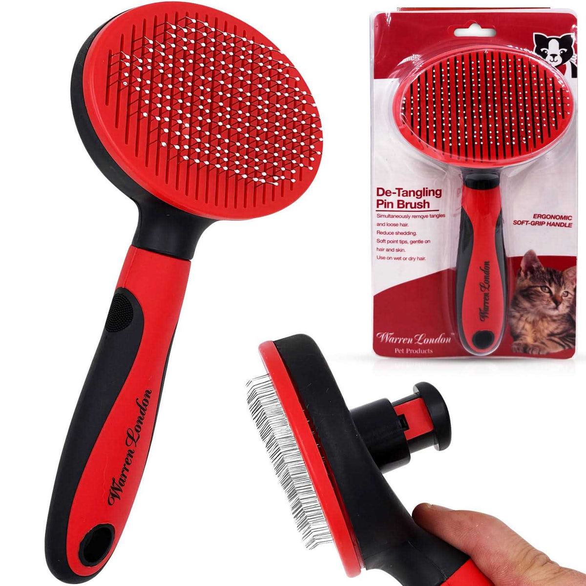 Cat De-Tangling Pin Brush N2250