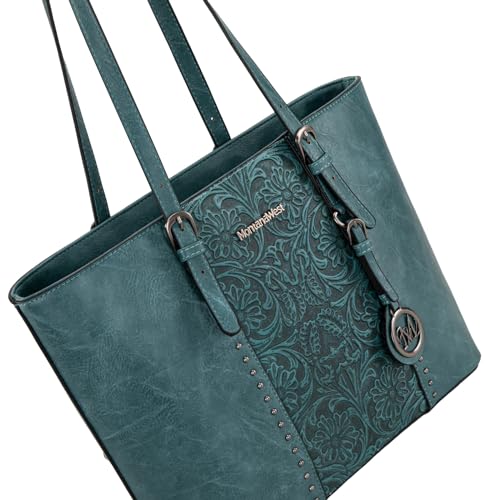 Large Embossed Tote Bag and Handbags Set 2Pcs J3987