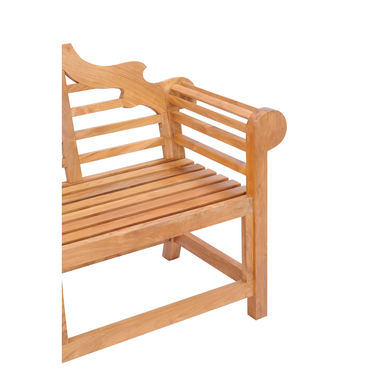 Teak Wood Double Outdoor Bench J8710