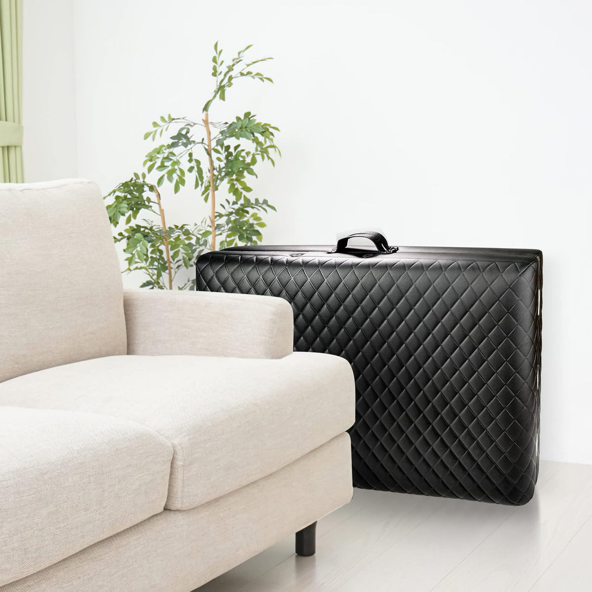 Portable Memory Foam Massage Table with Carrying Case X43007