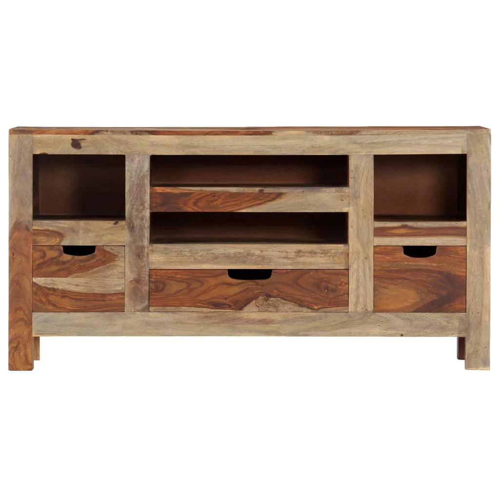 Grey Solid Sheesham Wood Sideboard M913827