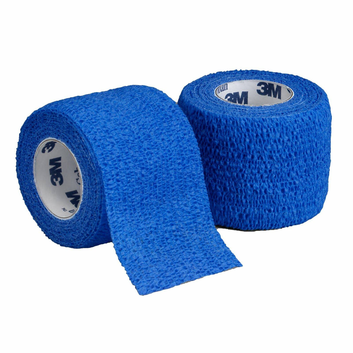 Blue NonSterile Elastic Cohesive Bandage 3x22 x 5 yd 24 per Case N93991