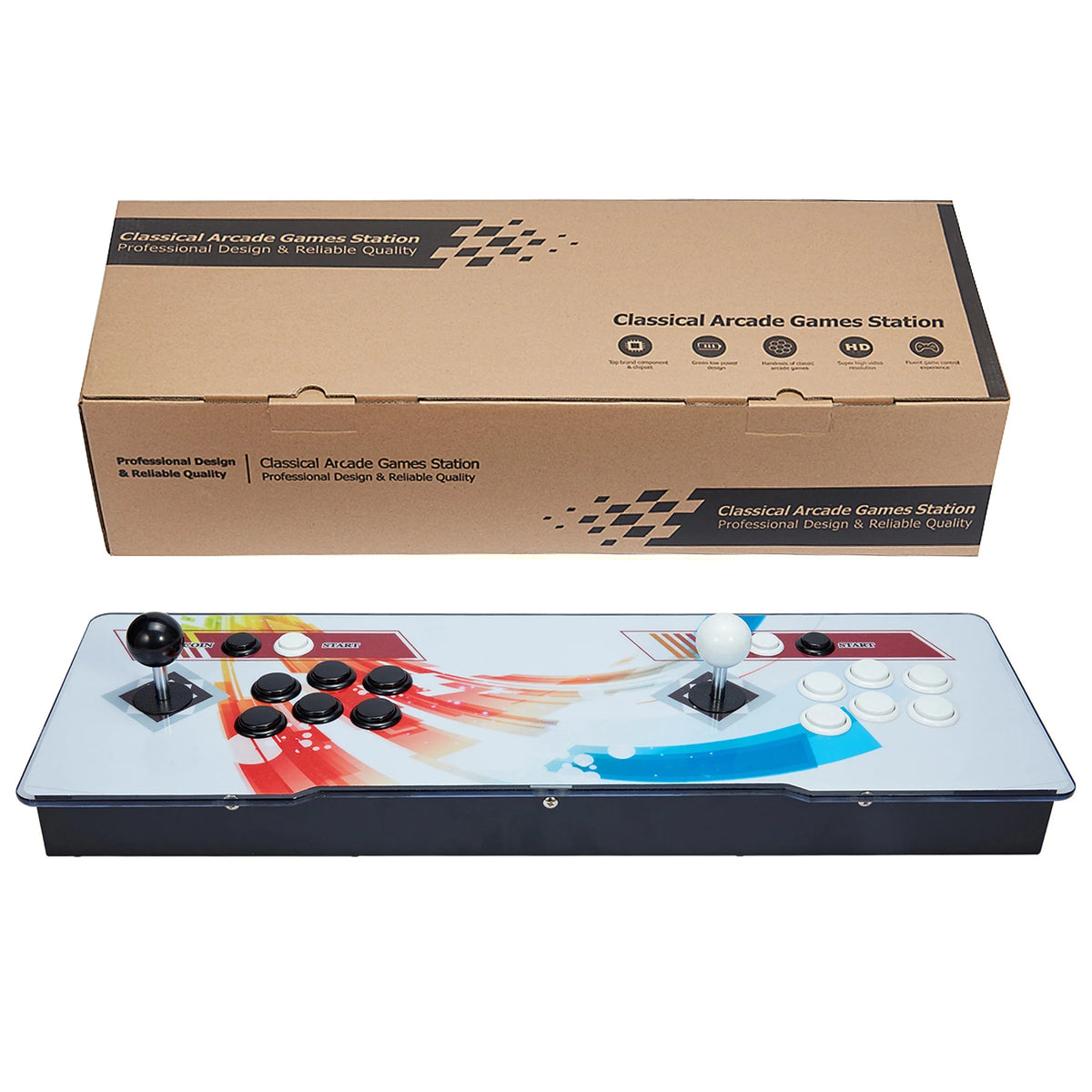 8000 Games in 1 Arcade Game Console Q3319