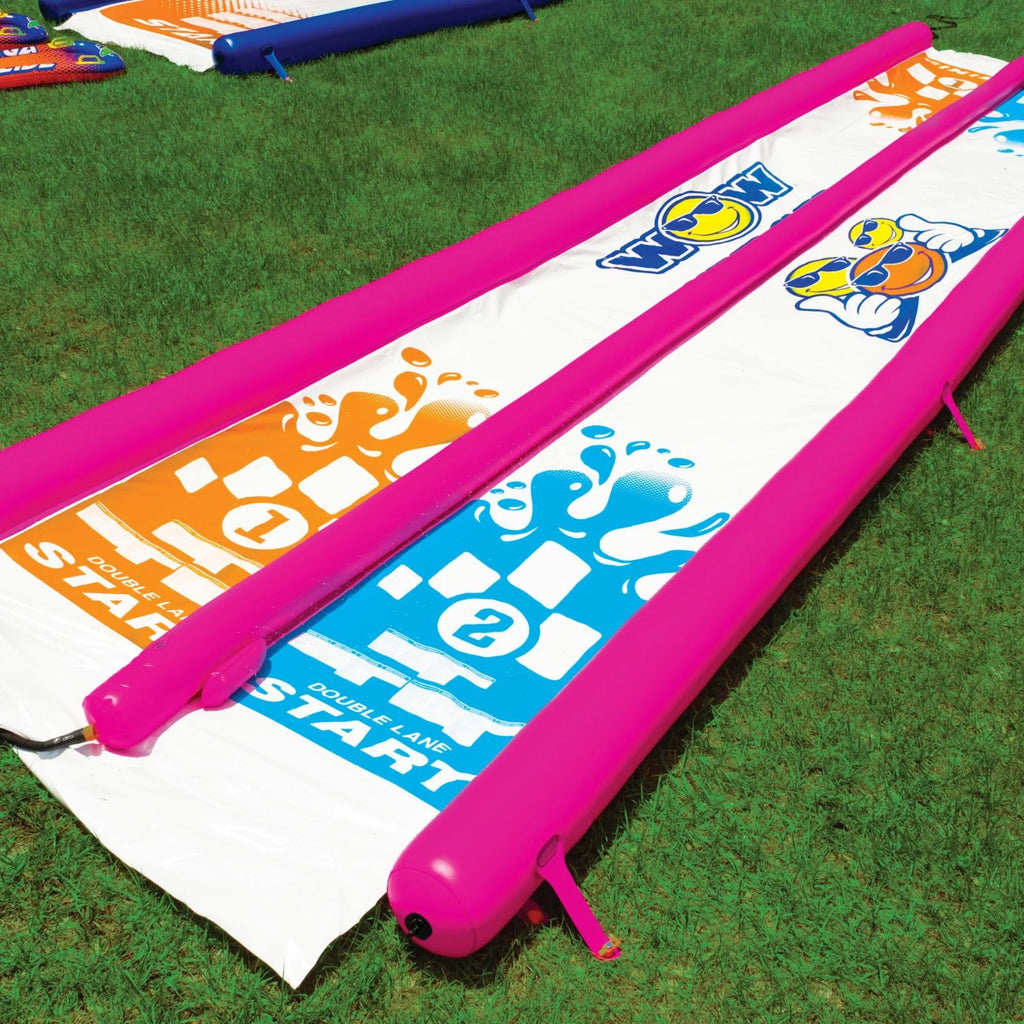 Giant Backyard Double Lane Lawn Slide X926246