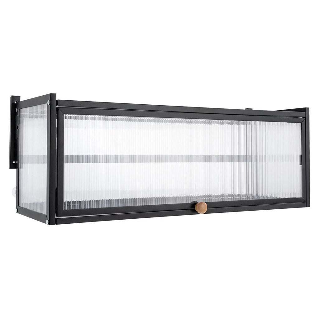 Black Wall Mount Storage Cabinet O5239