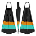 Duck Feet Fins Turquoise/Orange, Large A452414