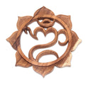 Brown Wood Relief Panel Wall Decor D831