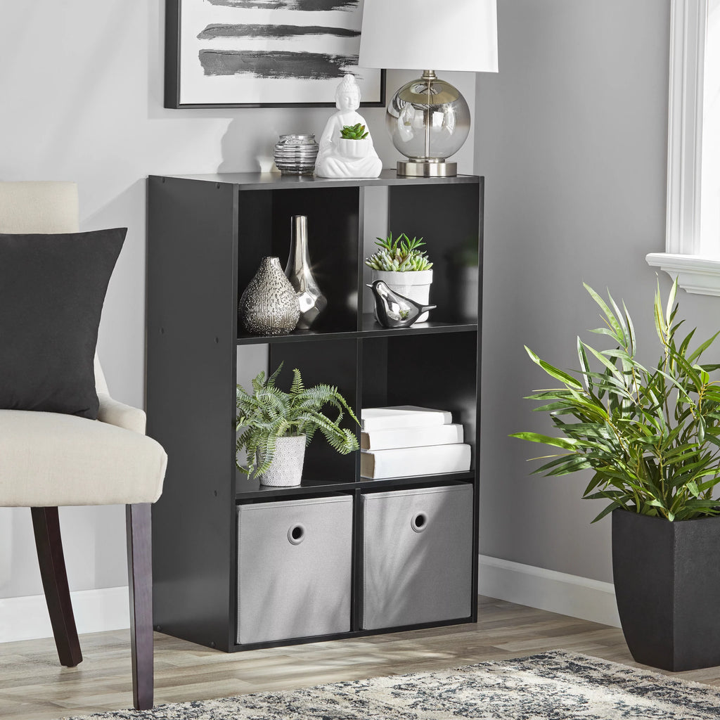 6-Cube White Storage Organizer C437997