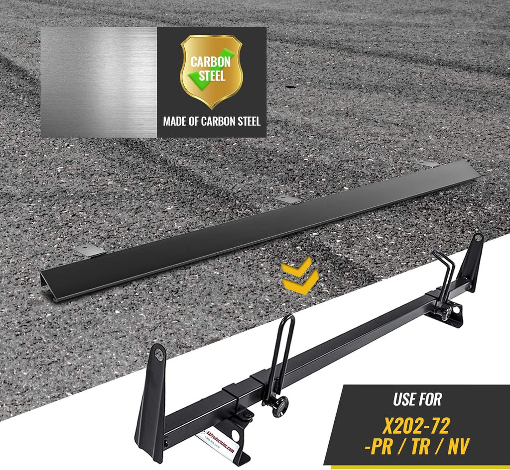 Black Steel Van Rack Wind Deflector, Pack of 2 T52094