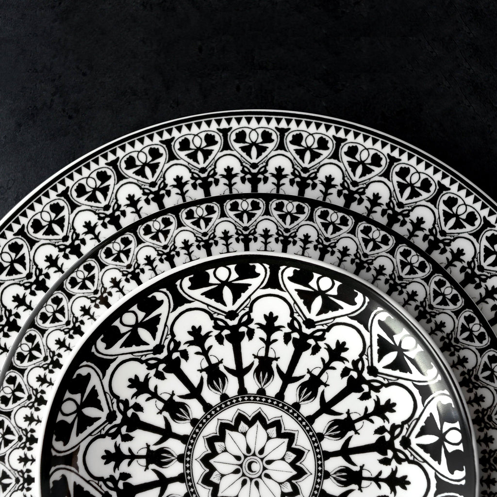 Canape Plate, Set of 4 H721