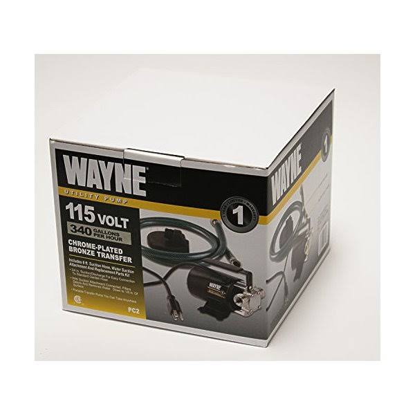 Black Portable Transfer Water Pump with Suction Hose and Attachment X917