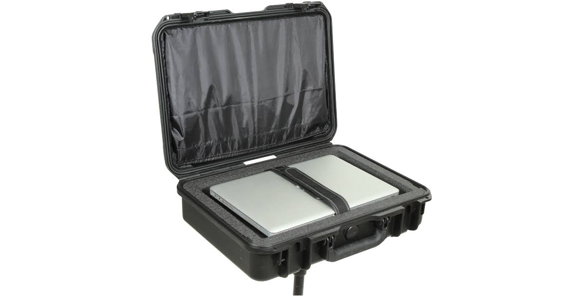Black Waterproof Laptop Hard Case Z477