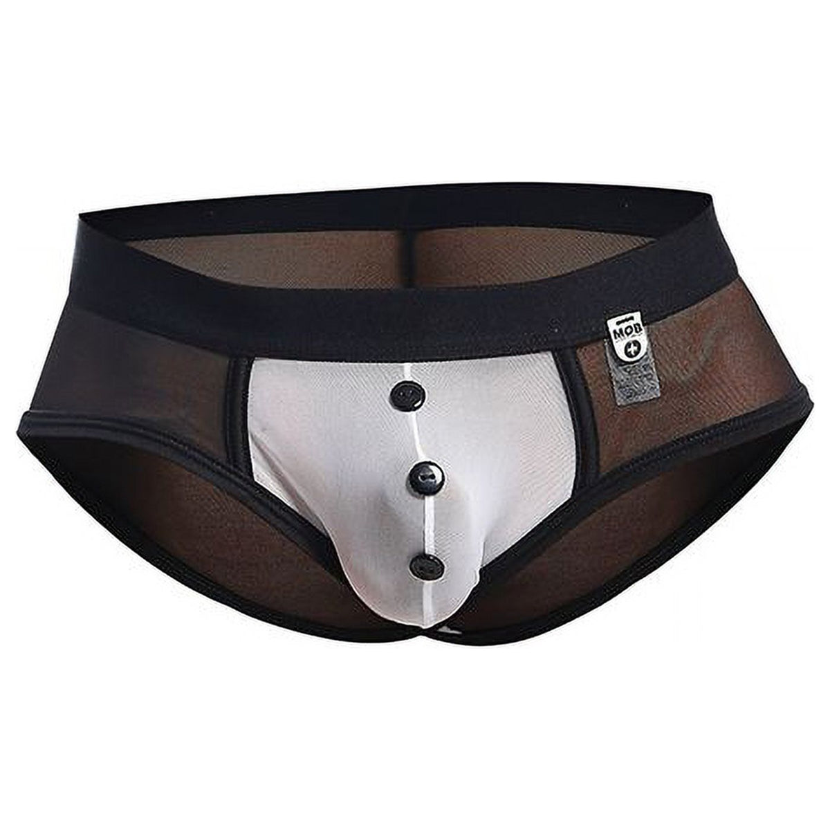Black/White Sm Bow Tie Brief W423071